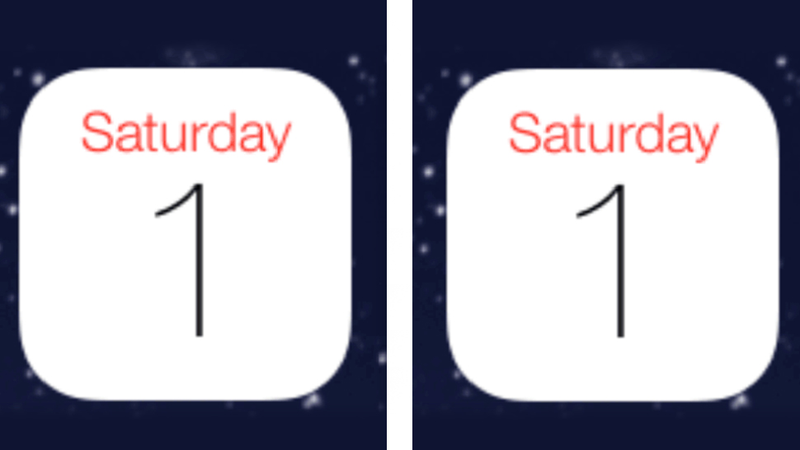 Illustration for article titled VICTORY! Apple Has Fixed the Number 1 in iOS 7's Calendar